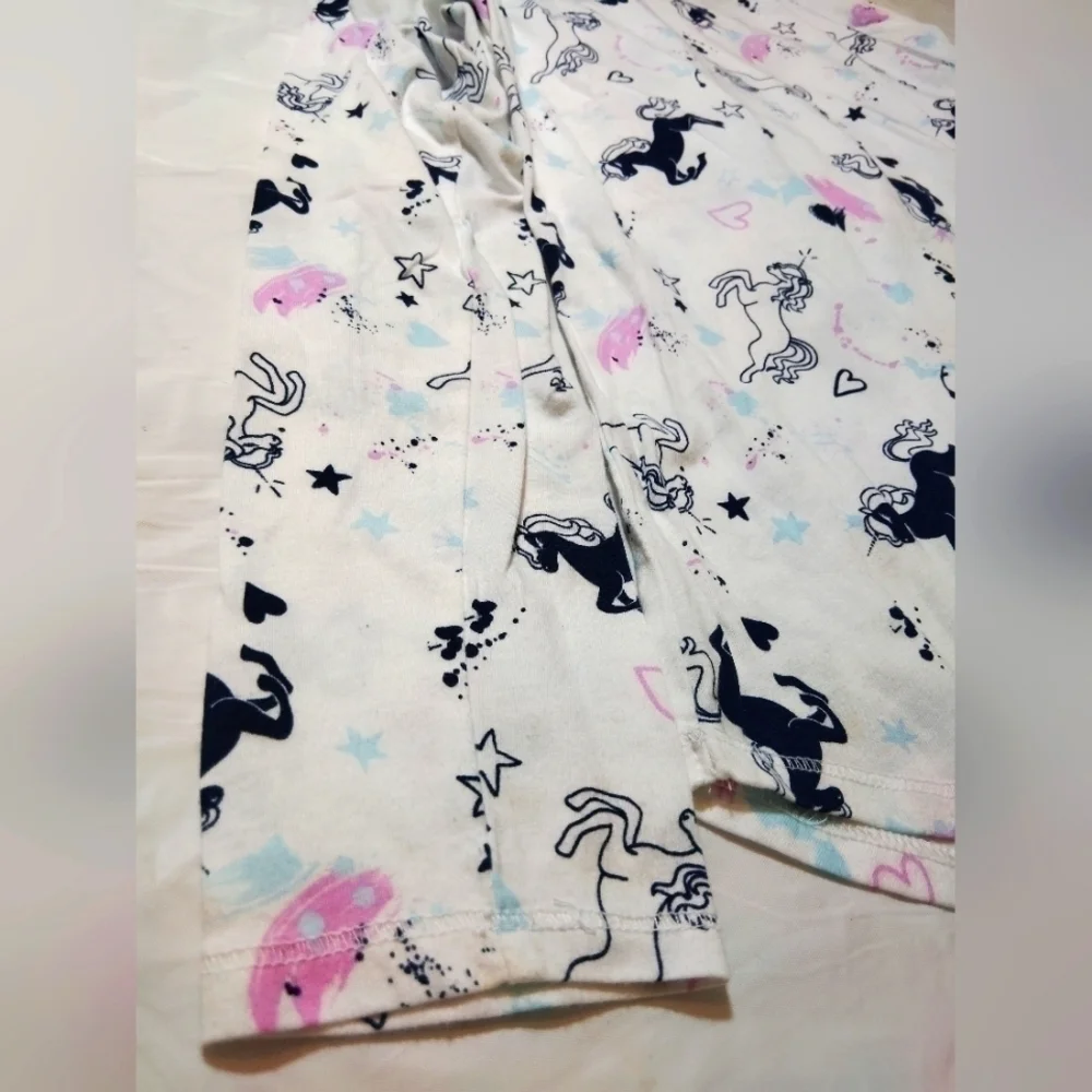 Justice Unicorns Hearts And Stars Long Sleeve Shirt- 14/16